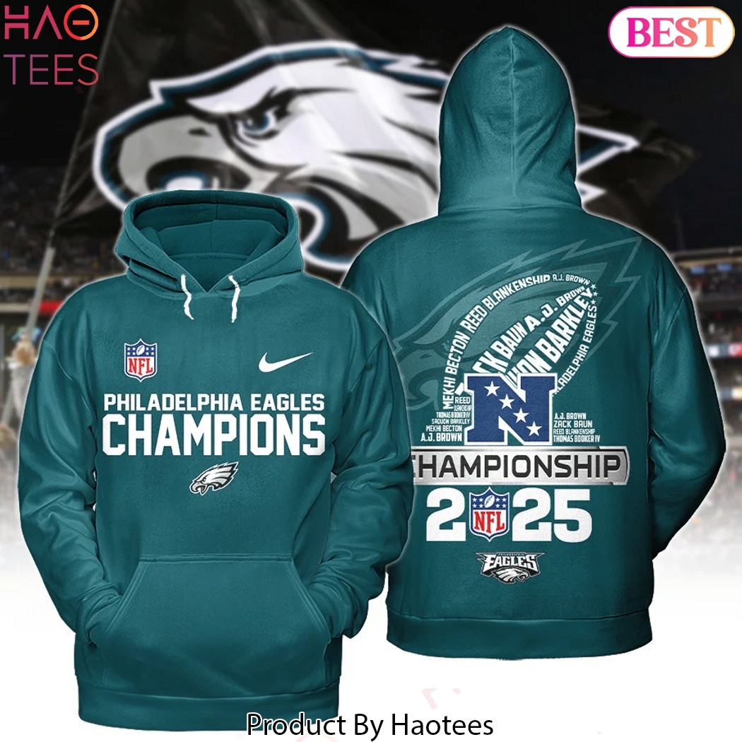 2025 Philadelphia Eagles Championship Special Hoodie 2025 Philadelphia Eagles Championship Special Hoodie