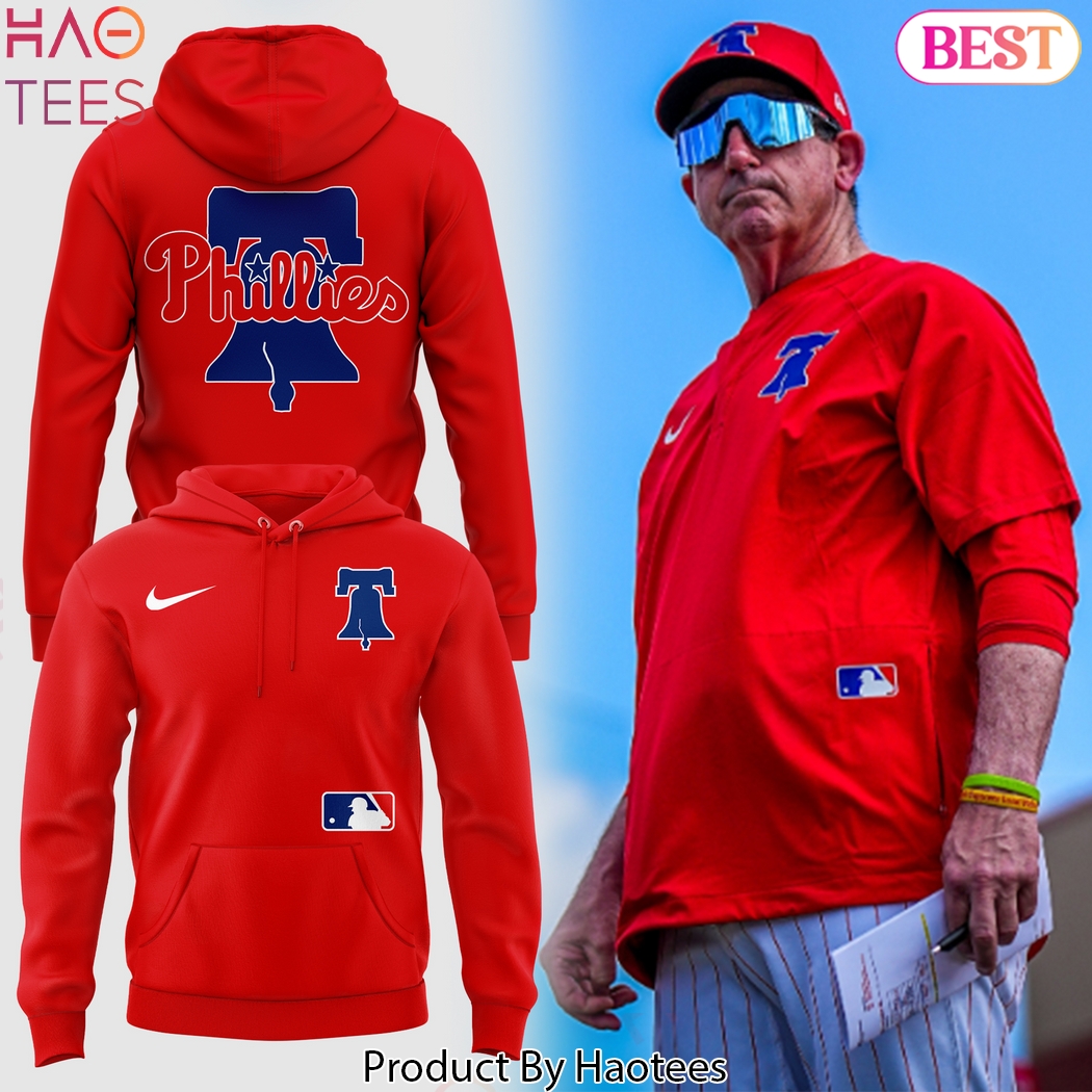 2025 Phillies Philadelphia Baseball Red Design Hoodie 2025 Phillies Philadelphia Baseball Red Design Hoodie