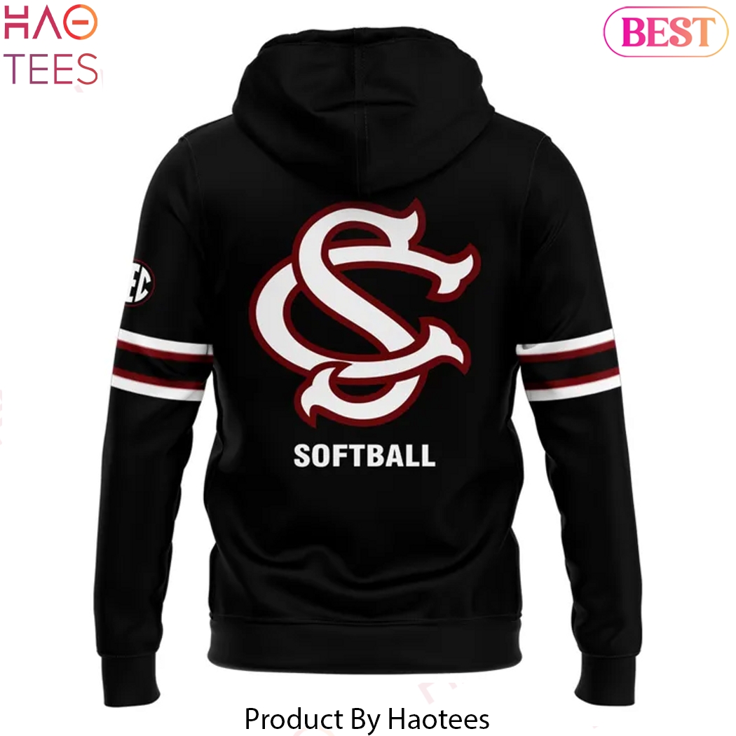 2025 South Carolina Gamecocks Softball Design Hoodie - Black 2025 South Carolina Gamecocks Softball Design Hoodie - Black