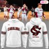 2025 South Carolina Gamecocks Softball Design Hoodie – White