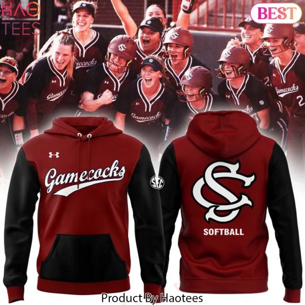 2025 South Carolina Gamecocks Softball Logo Design Hoodie – Red