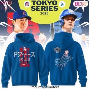 2025 Tokyo Series Tour Los Angeles Dodgers Design Hoodie