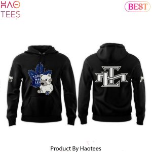2025 Toronto Maple Leafs Black Design Hoodie