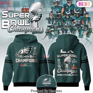 2X 2025 Super Bowl LIX Champions Philadelphia Eagles Special Hoodie
