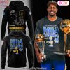 Andre Iguodala 9 Forever Golden State Warriors 4X Champs Signature Design Hoodie