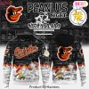 Baltimore Orioles x Peanuts Night 75 Years Design Hoodie