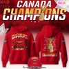 Canada 2025 4 Nations Face Off Champions Design Hoodie