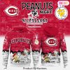 Cincinnati Reds x Peanuts Night 75 Years Design Hoodie