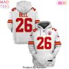 Deon Bush Kansas City Chiefs Design Hoodie – White