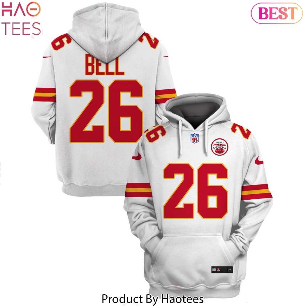 Deon Bush Kansas City Chiefs Design Hoodie - White Deon Bush Kansas City Chiefs Design Hoodie - White