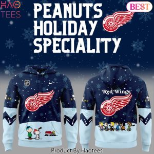 Detroit Red Wings Peanuts & Snoopy Night Special Hoodie