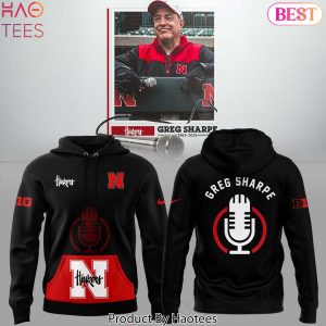 Greg Sharpe The Voice Of The Huskers Design Hoodie