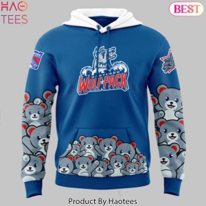 Hartford Wolf Pack x Emo Night 2025 Blue Design Hoodie