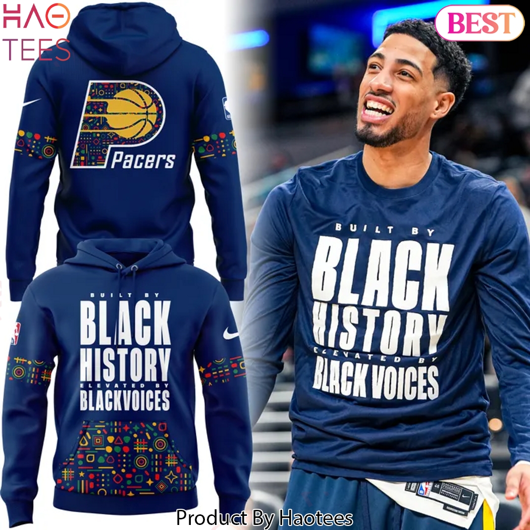 Indiana Pacers x Black History Month Design Hoodie Indiana Pacers x Black History Month Design Hoodie