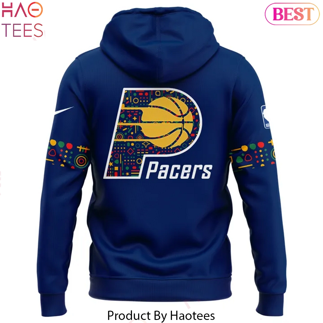 Indiana Pacers x Black History Month Design Hoodie Indiana Pacers x Black History Month Design Hoodie
