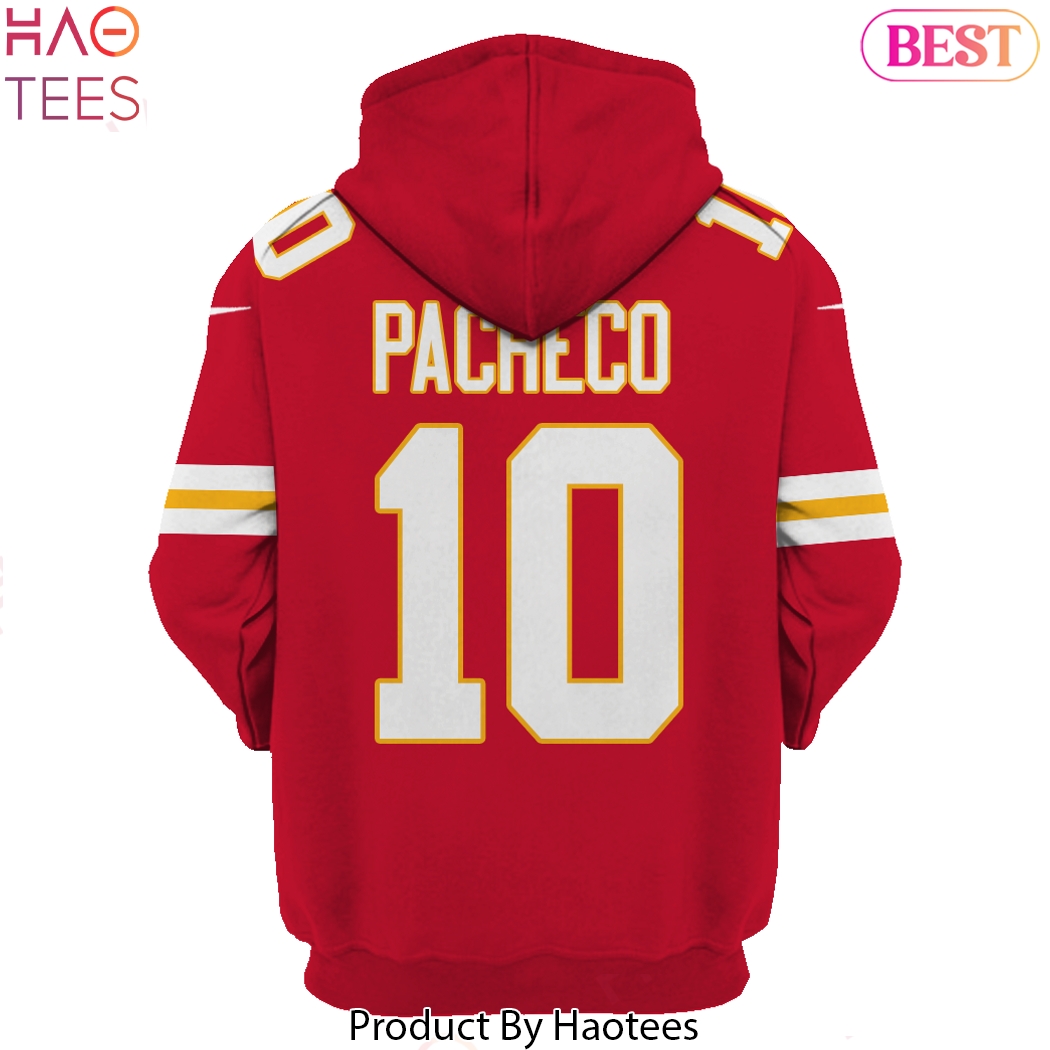 Isiah Pacheco Kansas City Chiefs Super Bowl LIX Design Hoodie Isiah Pacheco Kansas City Chiefs Super Bowl LIX Design Hoodie