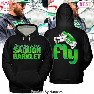 Just Here For Saquon Barkley Philadelphia Eagles Special Hoodie