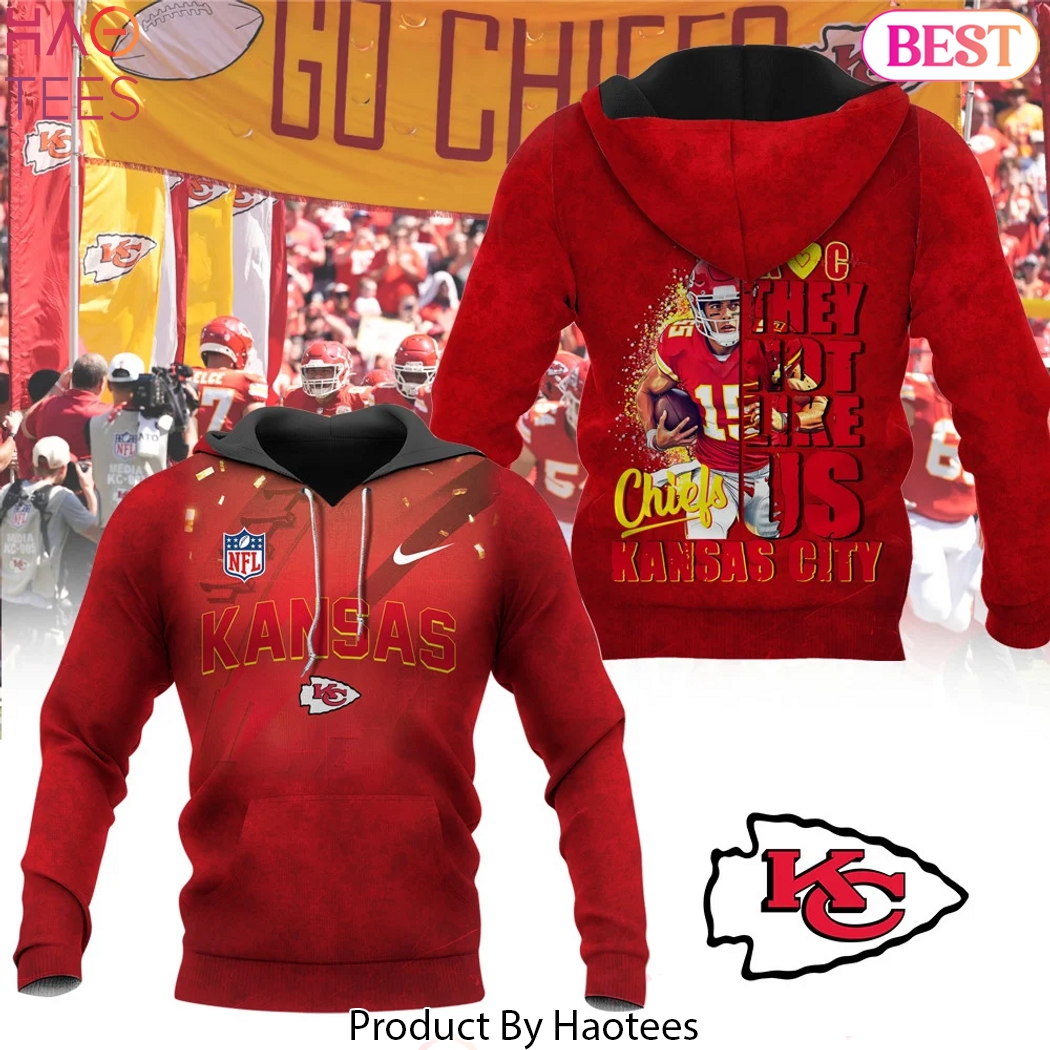 Kansas City Chiefs They Not Like Us Design Hoodie Kansas City Chiefs They Not Like Us Design Hoodie