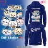 Los Angeles Dodgers x Peanuts Night Design Hoodie – Blue
