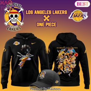 Los Angeles Lakers X Brook One Piece The Straw Hat Pirates Design Hoodie