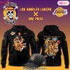 Los Angeles Lakers x Luffy One Piece The Straw Hat Pirates Design Hoodie