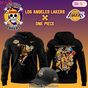 Los Angeles Lakers x Roronoa Zoro One Piece The Straw Hat Design Hoodie
