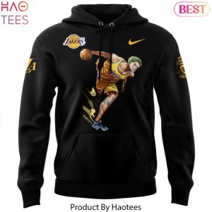 Los Angeles Lakers x Roronoa Zoro One Piece The Straw Hat Design Hoodie