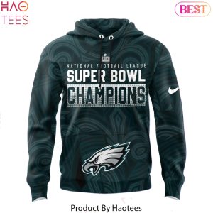 National Football League Super Bowl Champions Philadelphia Eagles 2025 Design Hoodie