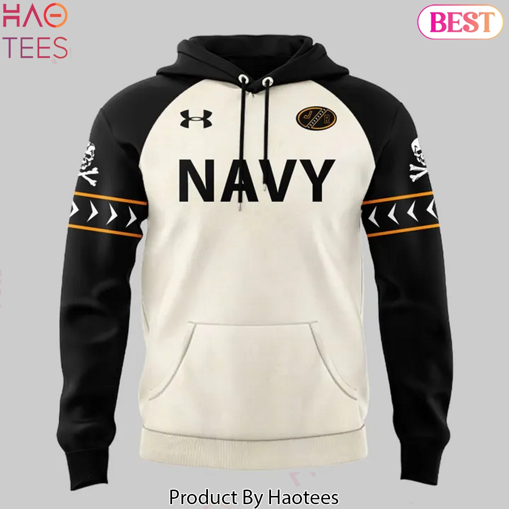 Navy Midshipmen Fear The Bones Special Hoodie Navy Midshipmen Fear The Bones Special Hoodie