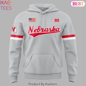Nebraska Cornhuskers Softball 2025 Design Hoodie – Grey