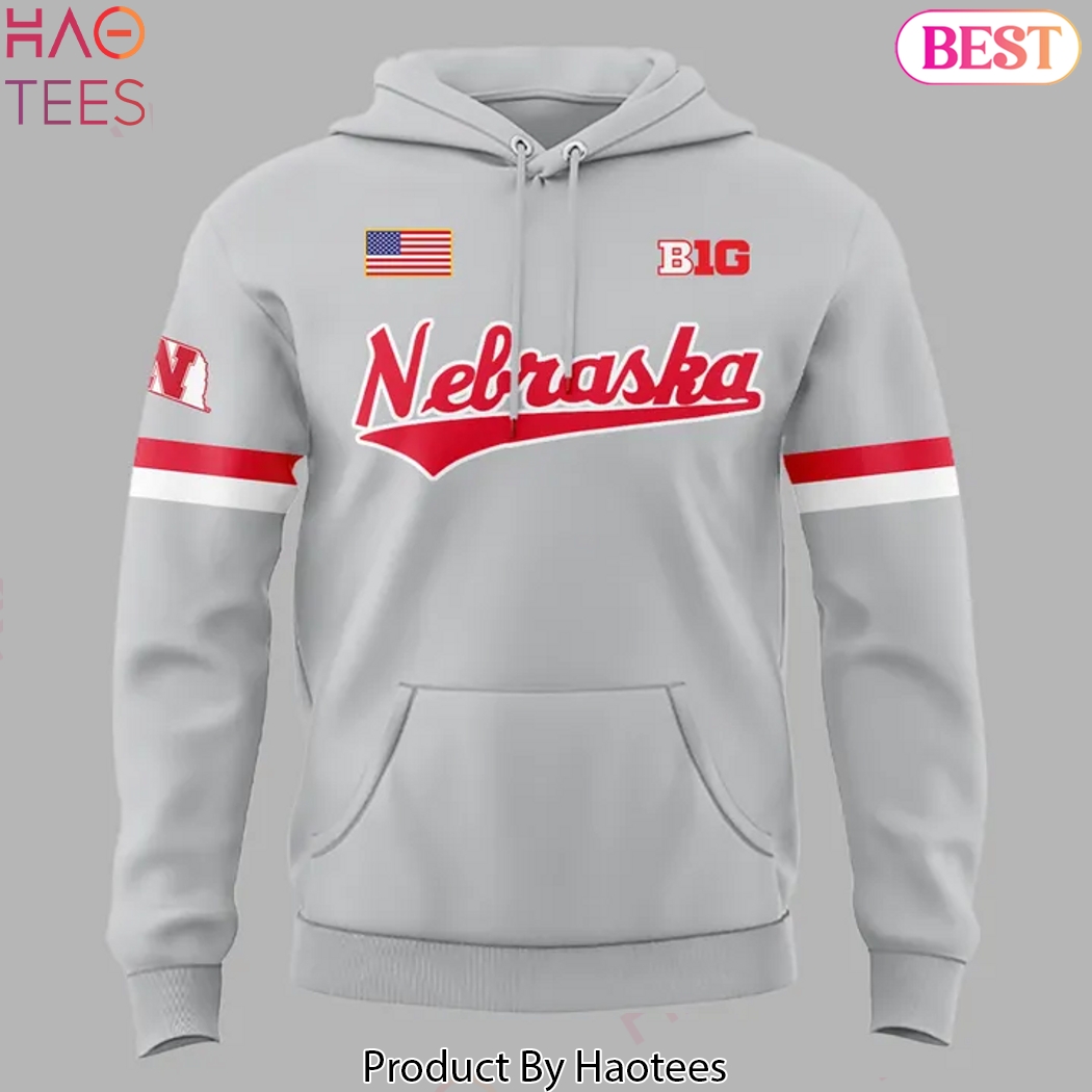 Nebraska Cornhuskers Softball 2025 Design Hoodie - Grey Nebraska Cornhuskers Softball 2025 Design Hoodie - Grey