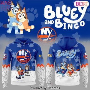 New York Islanders x Bluey And Bingo Design Hoodie