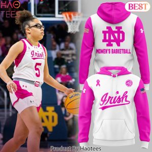 Notre Dame Fighting Irish Womens Basketball 2025 Design Hoodie – Pink