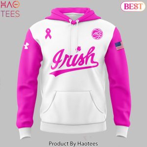 Notre Dame Fighting Irish Womens Basketball 2025 Design Hoodie – Pink