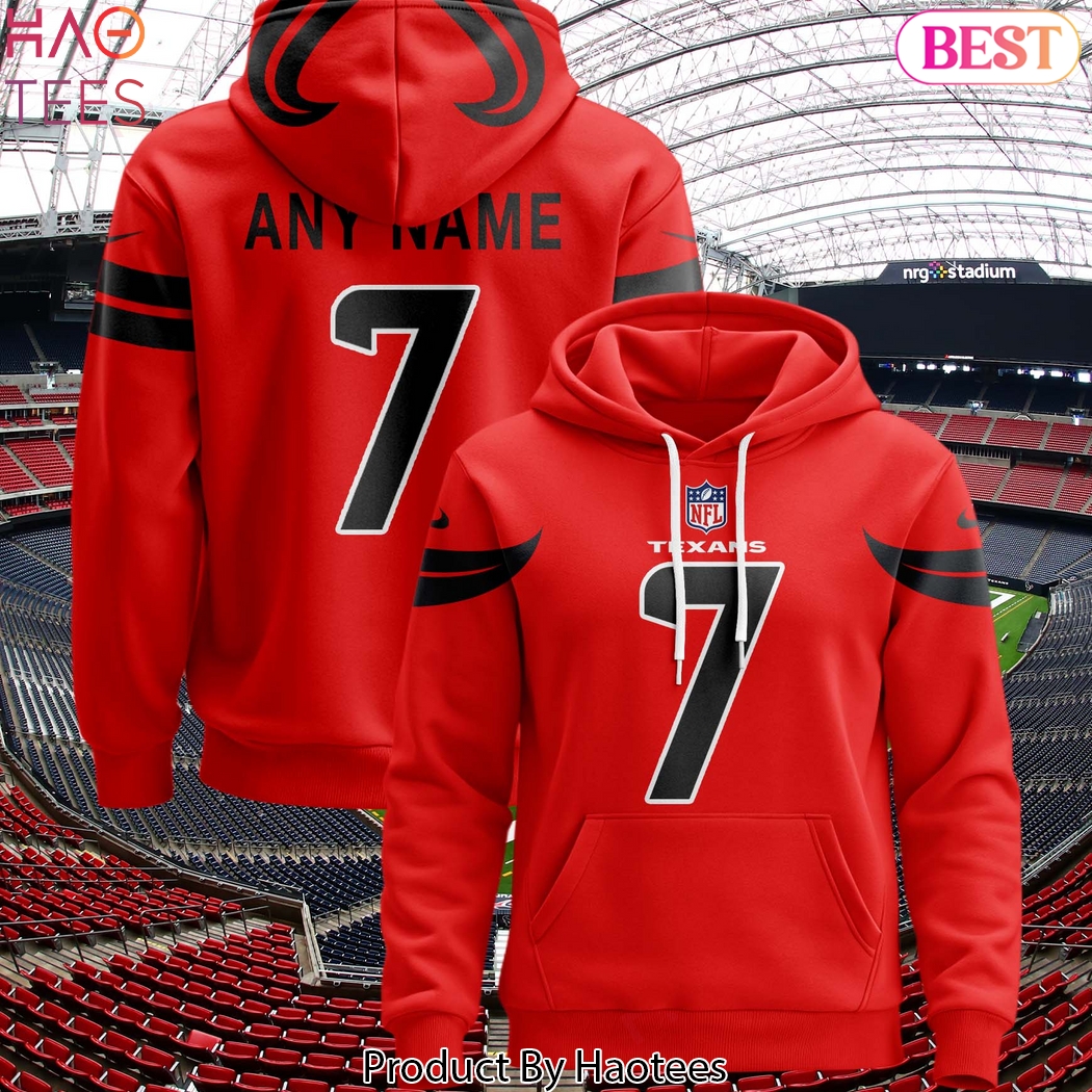 Personalized 2025 Houston Texans Special Hoodie - Red Personalized 2025 Houston Texans Special Hoodie - Red