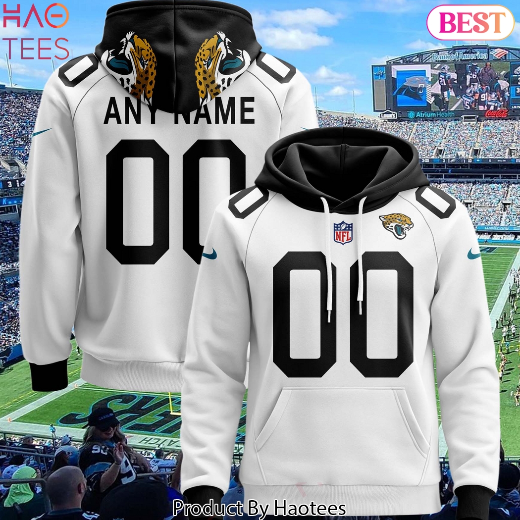 Personalized 2025 Jacksonville Jaguars Special Hoodie - White Personalized 2025 Jacksonville Jaguars Special Hoodie - White