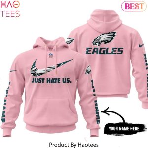 Personalized 2025 Philadelphia Eagles Just Hate Us Special Hoodie