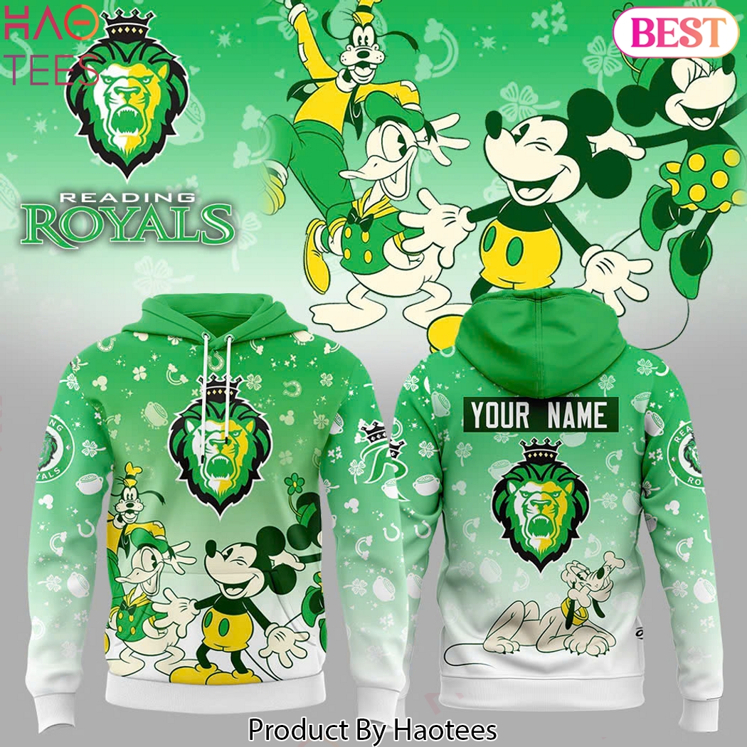Personalized Reading Royals Mickey & Friends 2025 Design Hoodie Personalized Reading Royals Mickey & Friends 2025 Design Hoodie