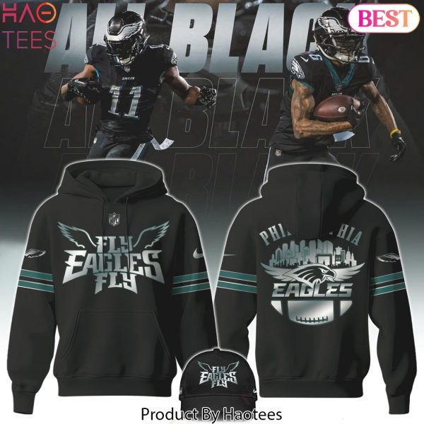 Philadelphia Eagles 2025 Fly Eagles Fly Design Hoodie