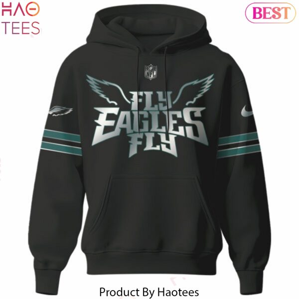 Philadelphia Eagles 2025 Fly Eagles Fly Design Hoodie
