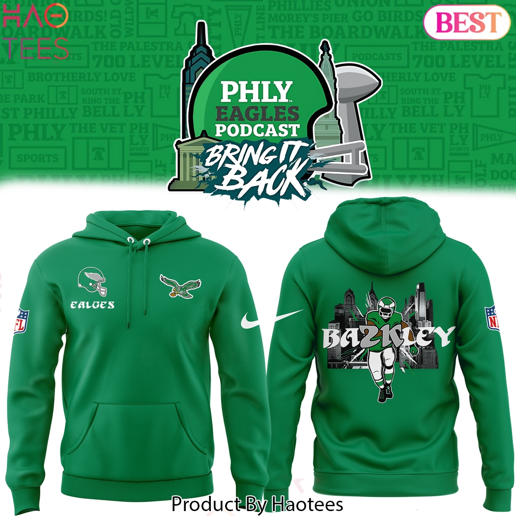 Philadelphia Eagles Bring It Black Ba2kley Design Hoodie Philadelphia Eagles Bring It Black Ba2kley Design Hoodie