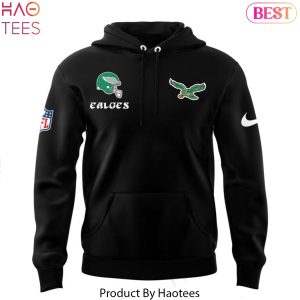 Philadelphia Eagles Bring It Black Design Design Hoodie – Black