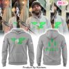 Philadelphia Eagles Skull Design Design Hoodie – Grey