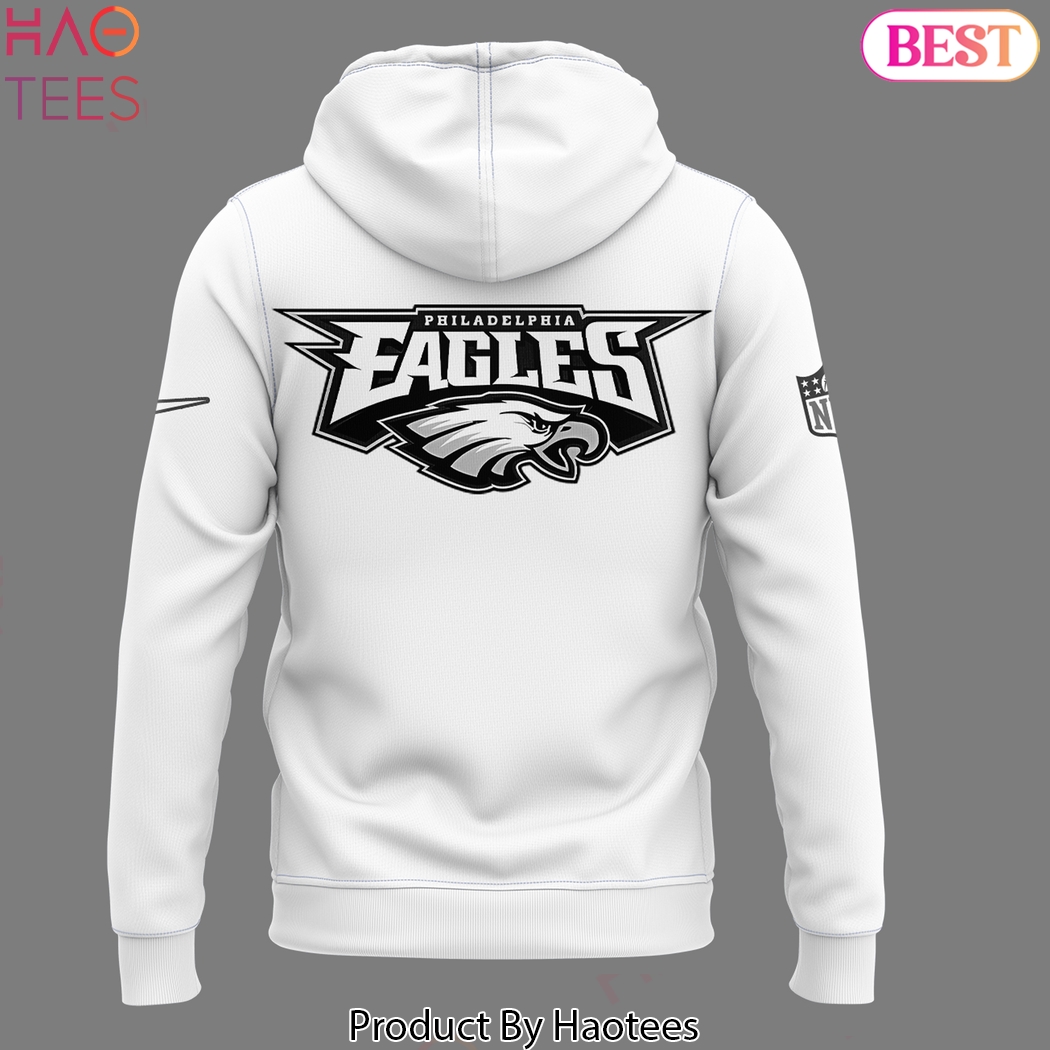 Philadelphia Eagles Super Bowl LIX Design Design Hoodie - White Philadelphia Eagles Super Bowl LIX Design Design Hoodie - White