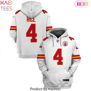 Rashee Rice Kansas City Chiefs Design Hoodie – White