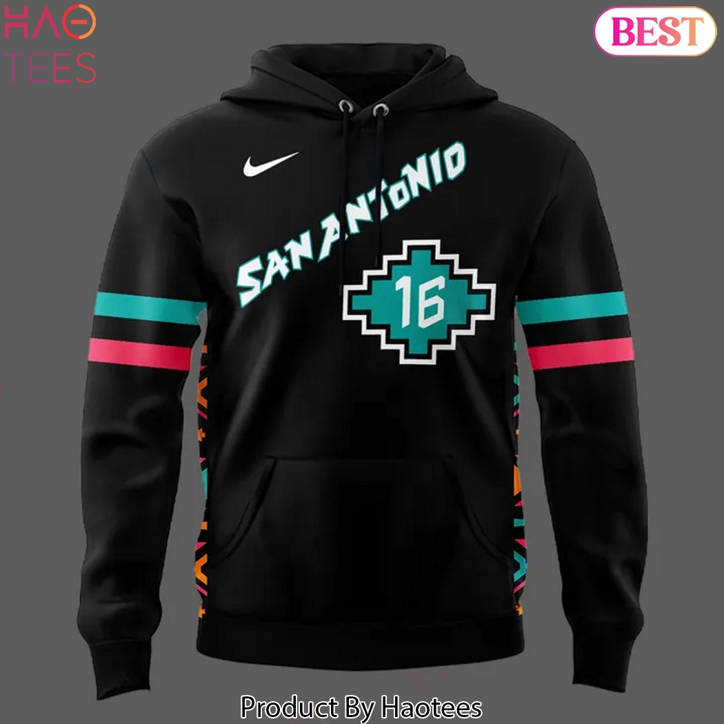 San Antonio Spurs Men Basketball 2025 Design Hoodie San Antonio Spurs Men Basketball 2025 Design Hoodie