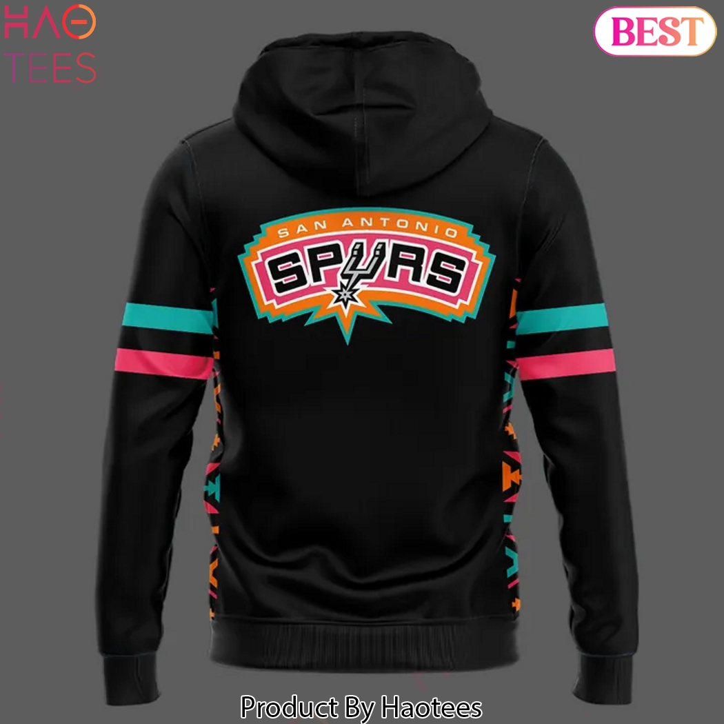 San Antonio Spurs Men Basketball 2025 Design Hoodie San Antonio Spurs Men Basketball 2025 Design Hoodie