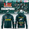 Super Bowl LIX Champions Philadelphia Eagles Design Hoodie