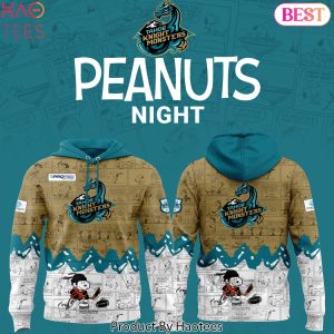 Tahoe Knight Monsters 75th Anniversary Of Peanuts Design Hoodie