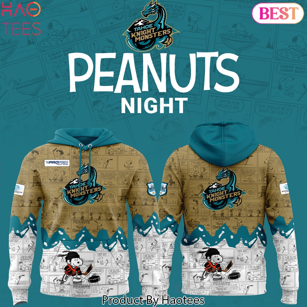 Tahoe Knight Monsters 75th Anniversary Of Peanuts Design Hoodie Tahoe Knight Monsters 75th Anniversary Of Peanuts Design Hoodie